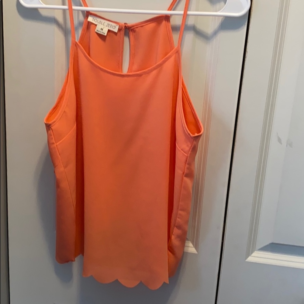 Salmon crop top